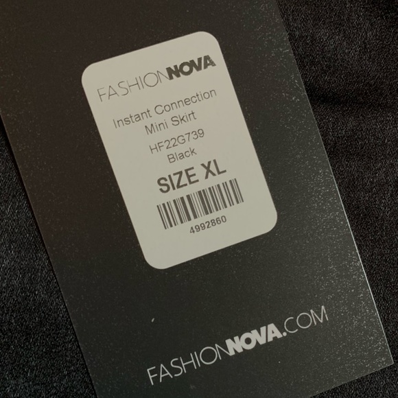 Black Mini Skirt - Picture 5 of 6